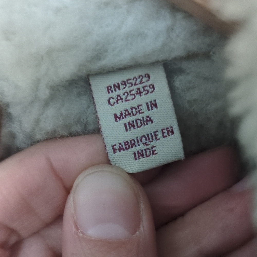 Ted Baker Brown Leather Jacket with Shearling - image 5